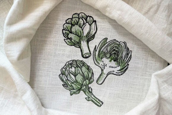 Artichoke Machine Embroidery Set Review