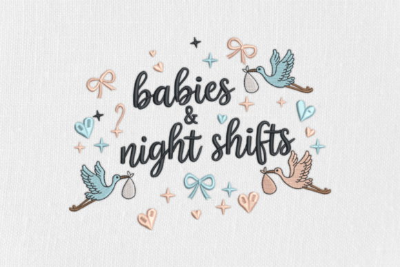 Babies Night Shifts Embroidery Review