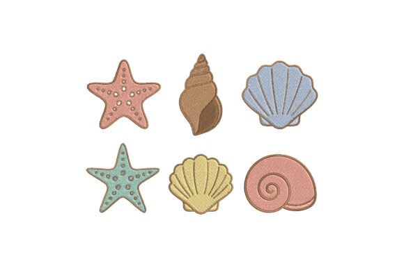 Beach Seashell Embroidery: A Designer Review