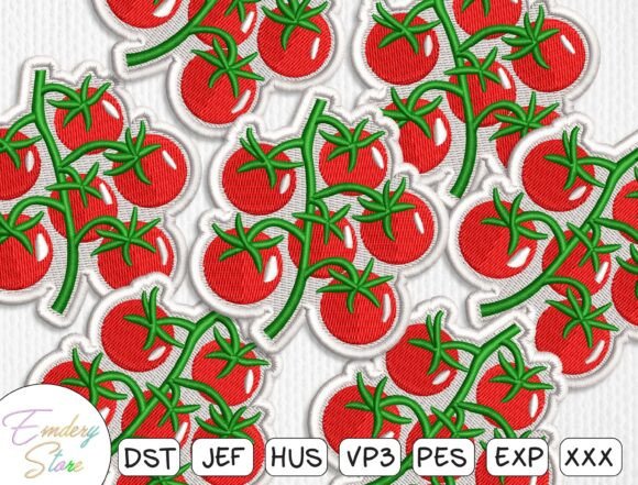 Cherry Tomato Patch Embroidery Design Review