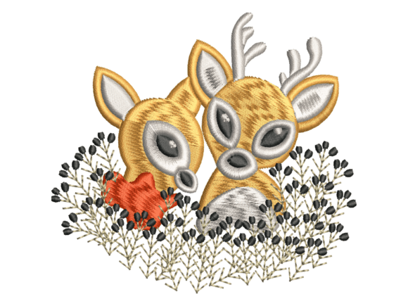 Cute Baby Deer Embroidery Design Review for Sellers