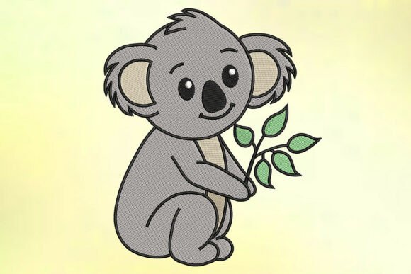 Eucalyptus Koala Embroidery Design Review