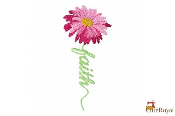 Faith Flower Embroidery Design Review