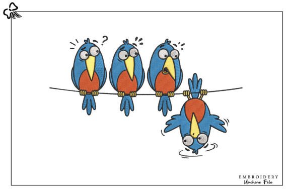 Funny Bird Embroidery Design Review for Holiday Sales