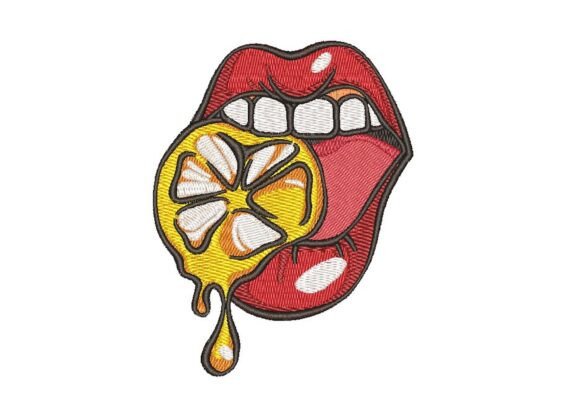 Lips Machine Embroidery Design Review