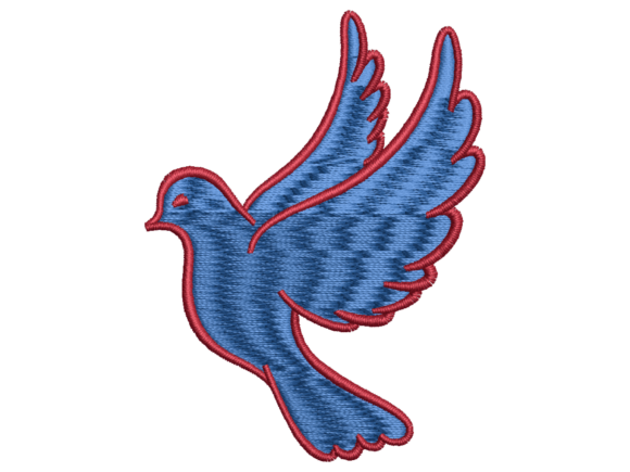 Minimal Flying Dove Embroidery Review