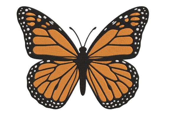 Monarch Butterfly Embroidery Design Review