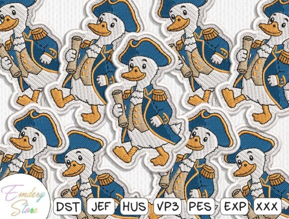 Patriotic Animal Patches Embroidery File Review
