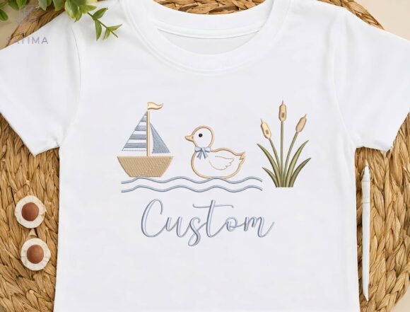 Personalized Lake Life Embroidery Design Review