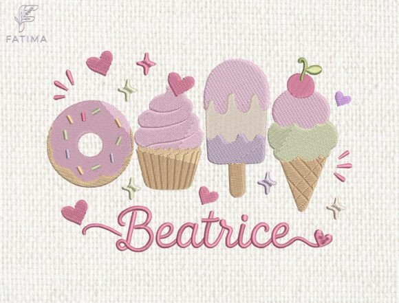 Personalized Sweet Treats Embroidery Review