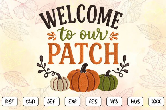Pumpkin Patch Embroidery Design Review