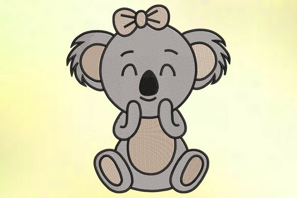 Shy Koala Embroidery Design Review